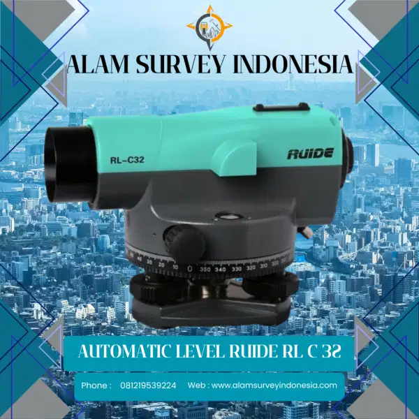 JUAL AUTOMATIC LEVEL RUIDE RL 32C