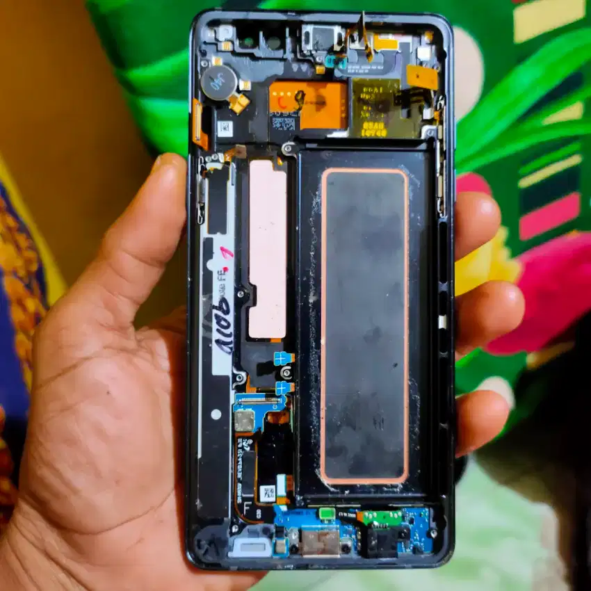 Lcd Samsung note FE ori copotan
