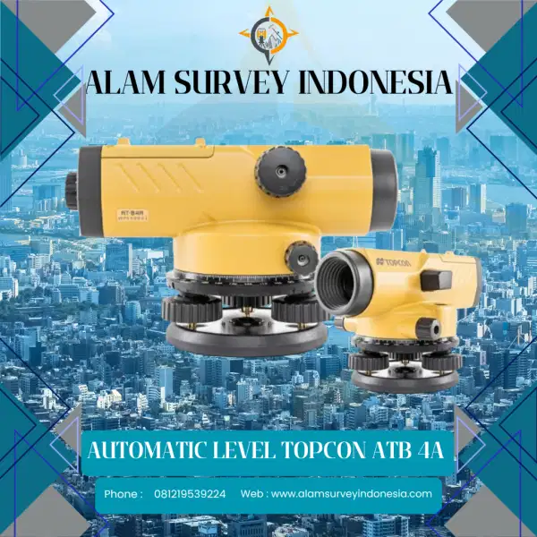 JUAL AUTOMATIC LEVEL TOPCON ATB4A