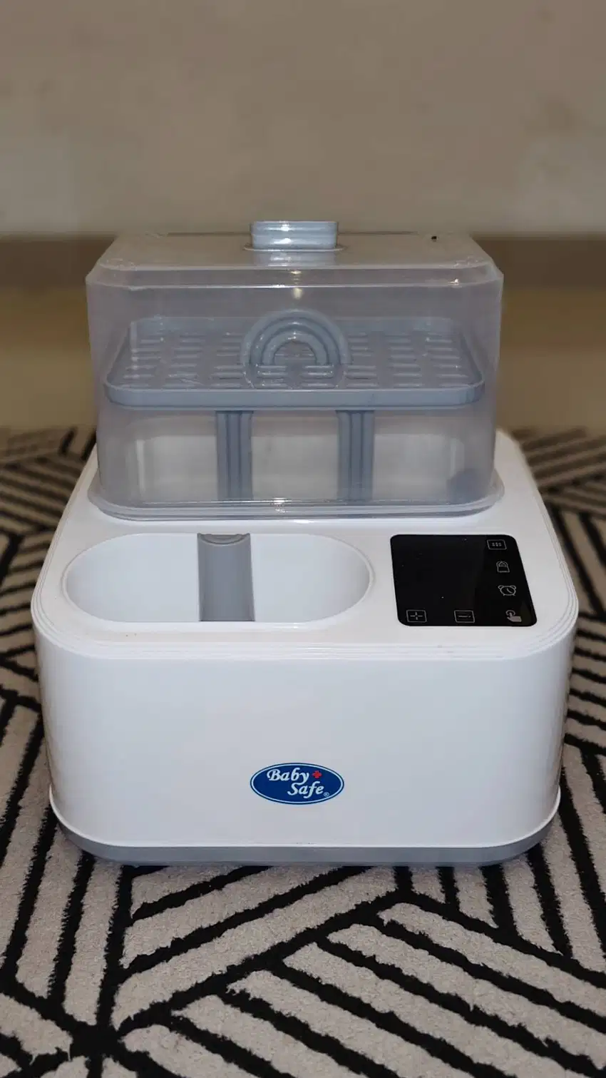 BABY SAFE - STERIL BOTOL + PENGHANGAT ASI (2 IN 1)
