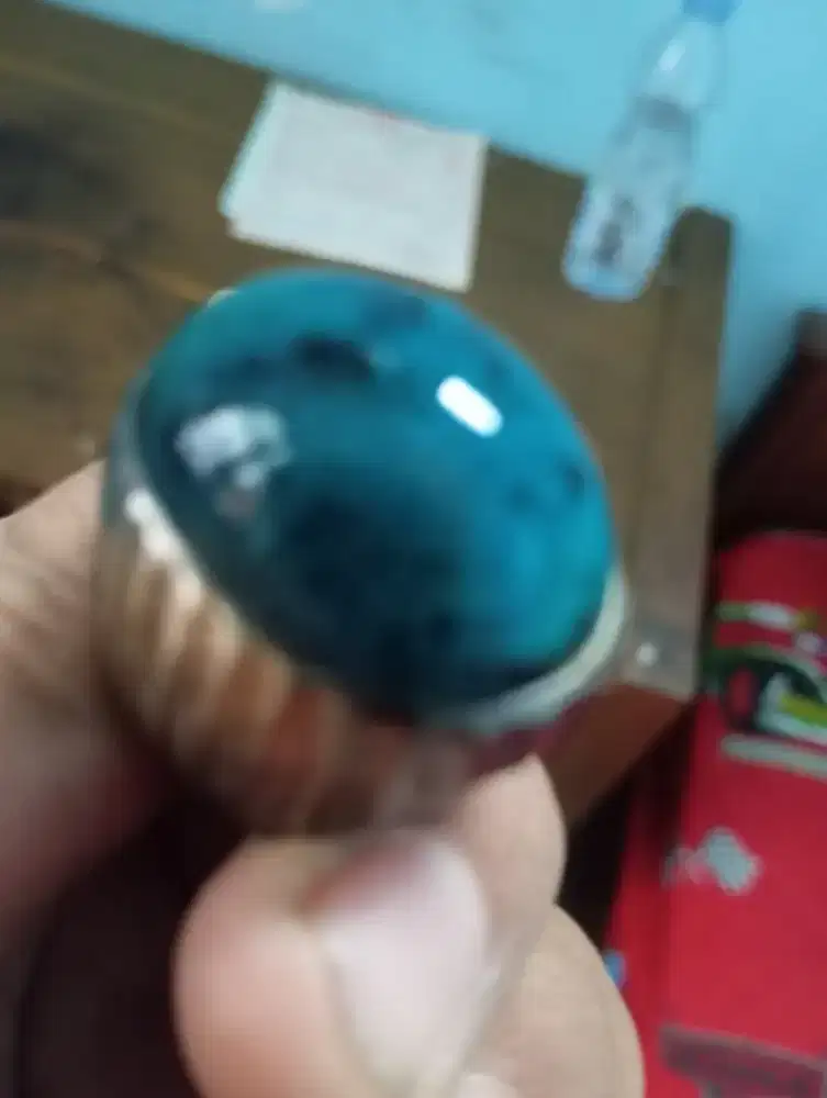 Batu cincin bacan size jenong perak