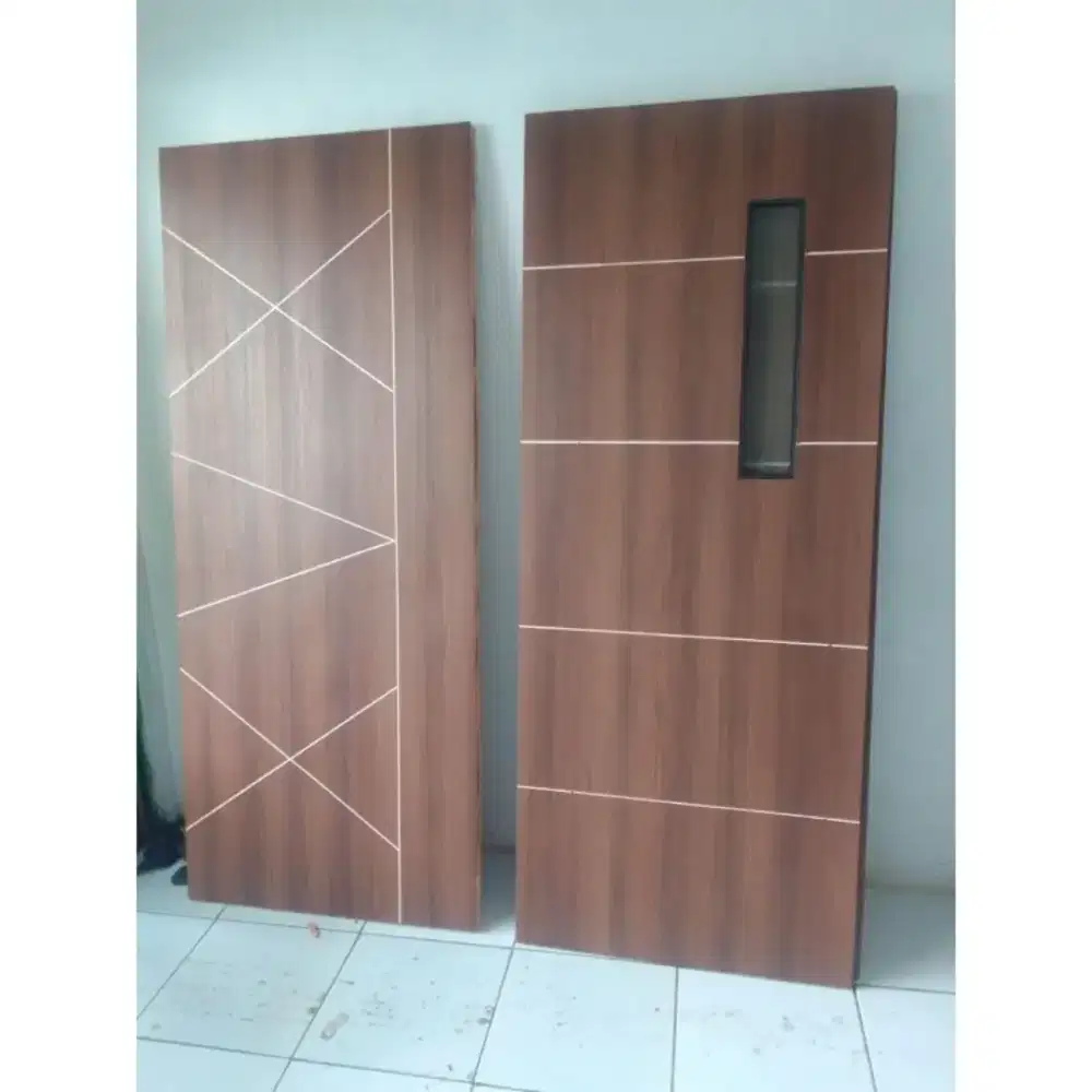 Pintu triplek minimalis