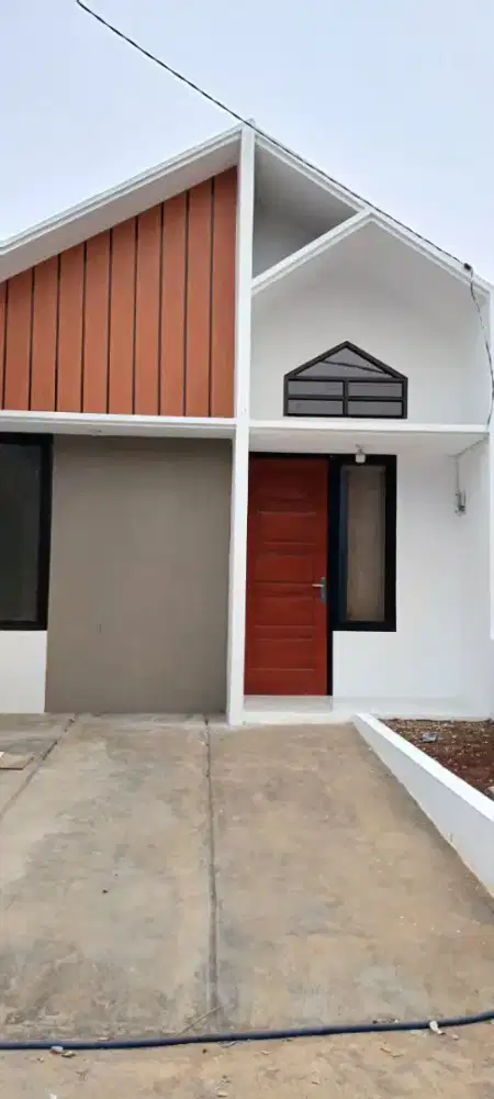 Rumah termurah depan jalan dekat stasiun