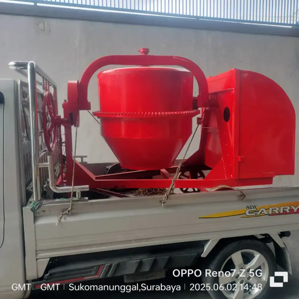 Molen cor 50kg komplit mesin siap pakai