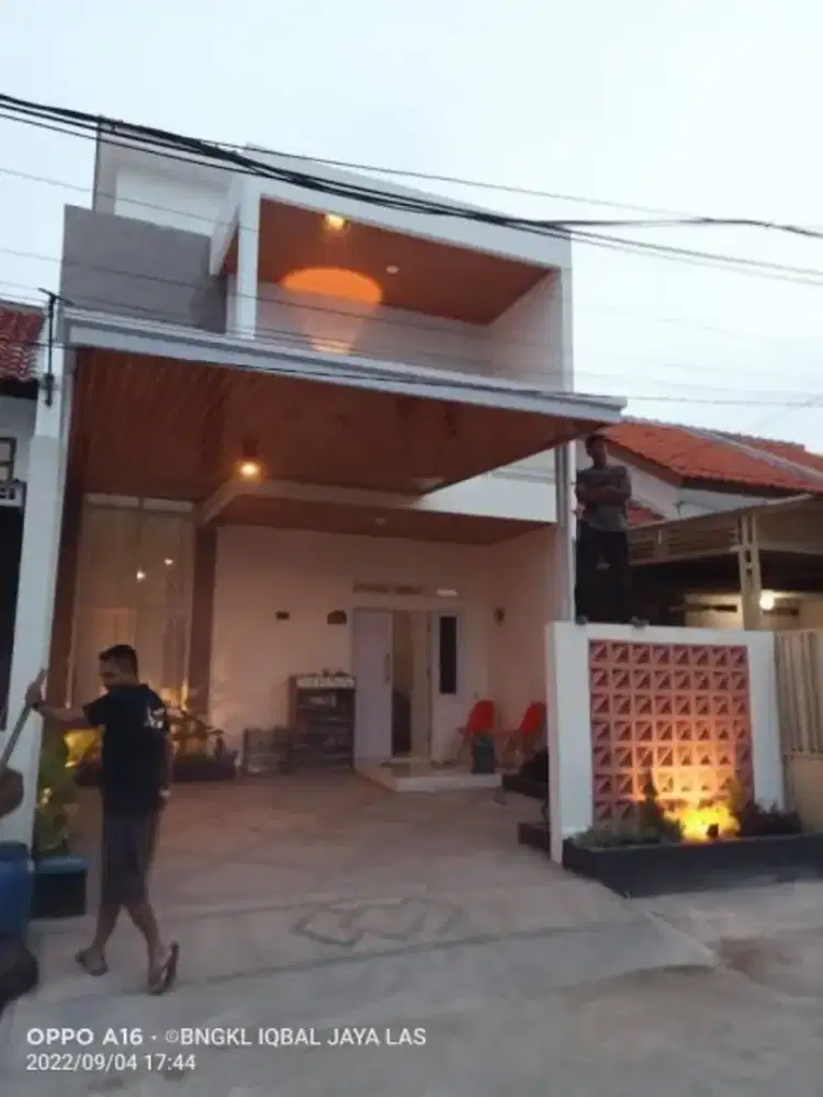 Kanopi baja ringan + plapon pvc