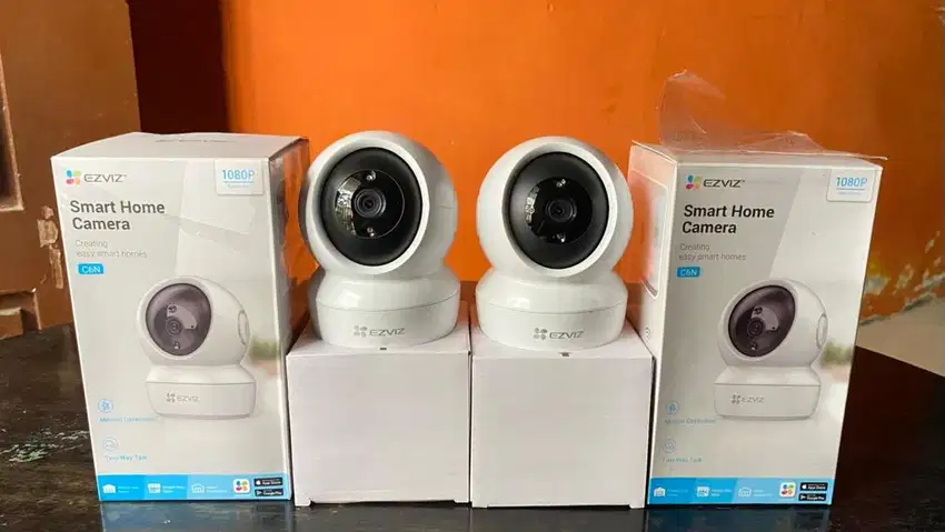 2pcs Cctv Ezviz C6N 1080P, Smart Wifi Camera Wireless
