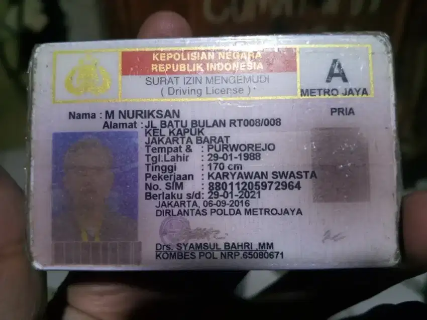 Mencari krj supir perumahan apa  saja siap krj