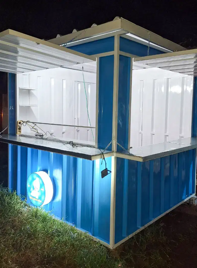GEROBAK/BOOTH KONTAINER MURAH/BOOTH KONTAINER/GEROBAK KONTAINER