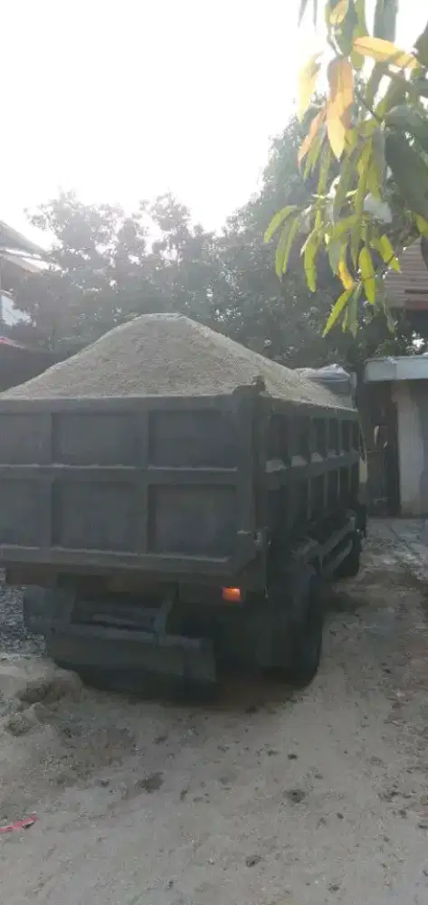 Pasir bangunan isi 7 kubik full padat