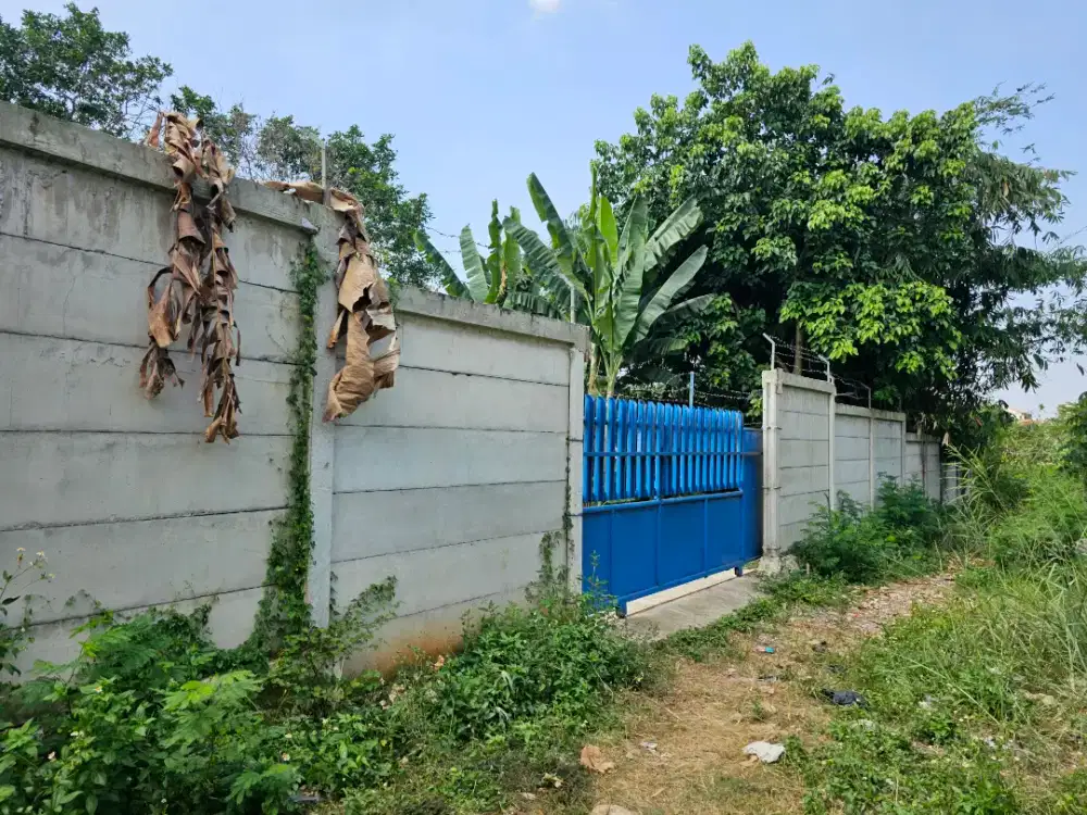 DISEWAKAN tanah siap pakai di Serua, Ciputat.