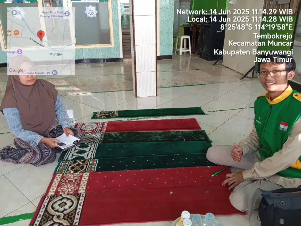 Karpet masjid Survey Gratis