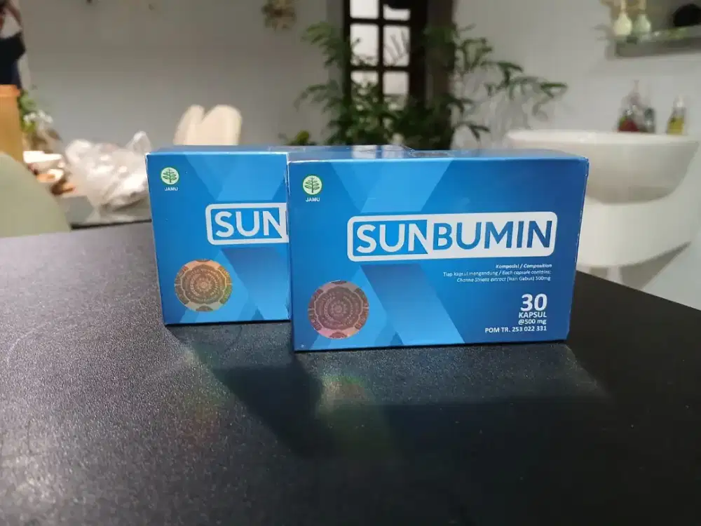 Suplemen sunbumin (saripati ikan gabus)
