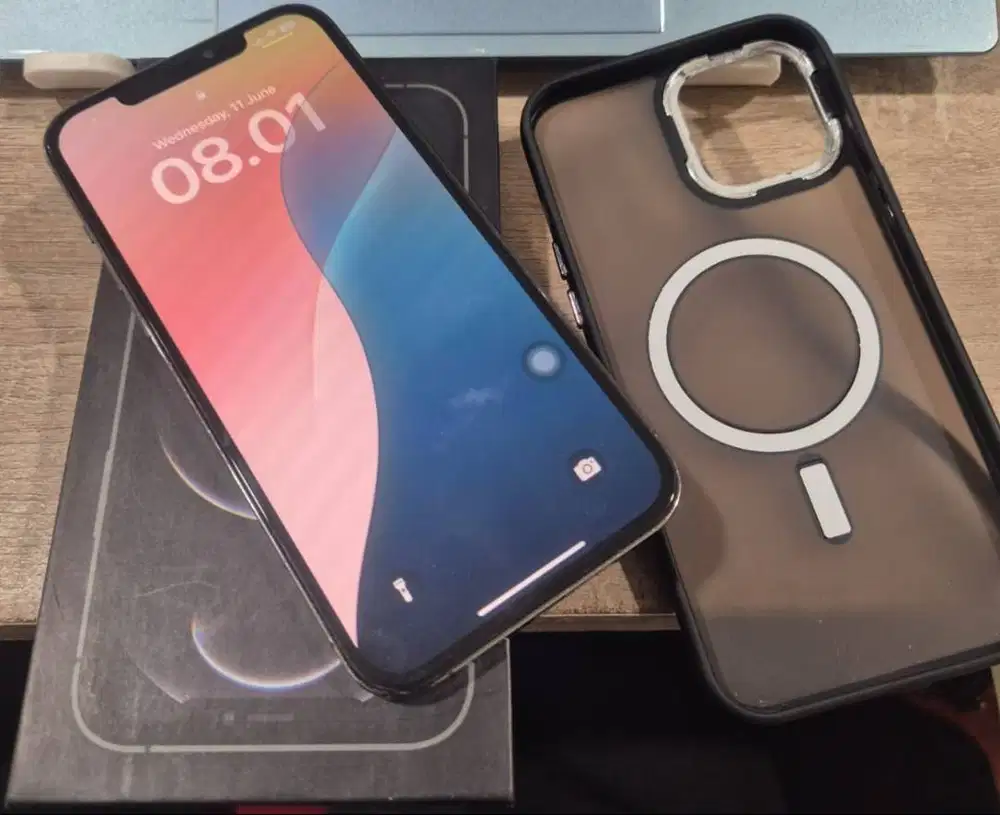 iPhone 12 Pro Max 512GB Ex Inter LLA - Mulus 95% | Fullset Non Ori