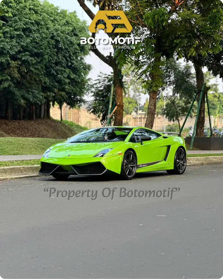 Lamborghini Gallardo Superleggera LP570-4 2011 Green on Black