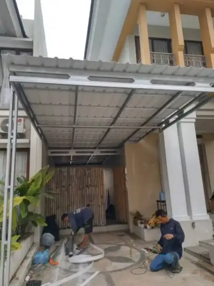 Baja ringan alderon terpasang