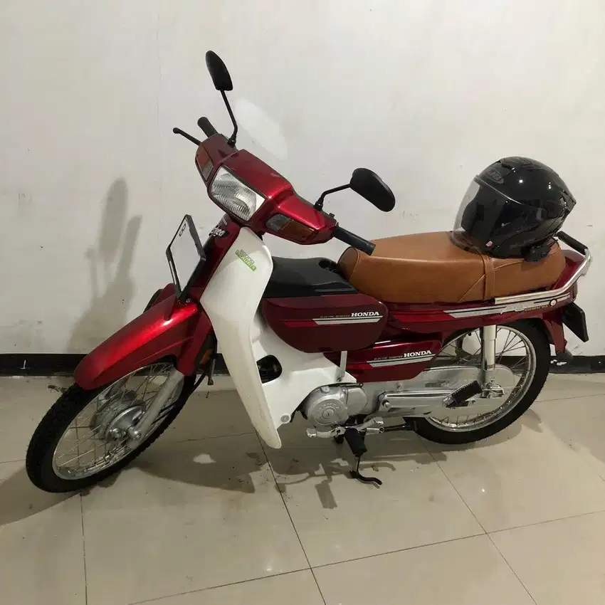 Honda Astrea Grand Sabit 1995 Merah Red Candy Motor Bebek Retro