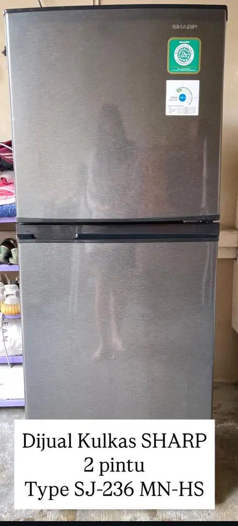 Kulkas Sharp 2 pintu