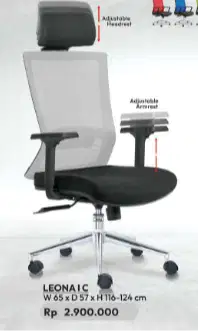 Kursi Kantor Murah LEONA 1 C Jakarta