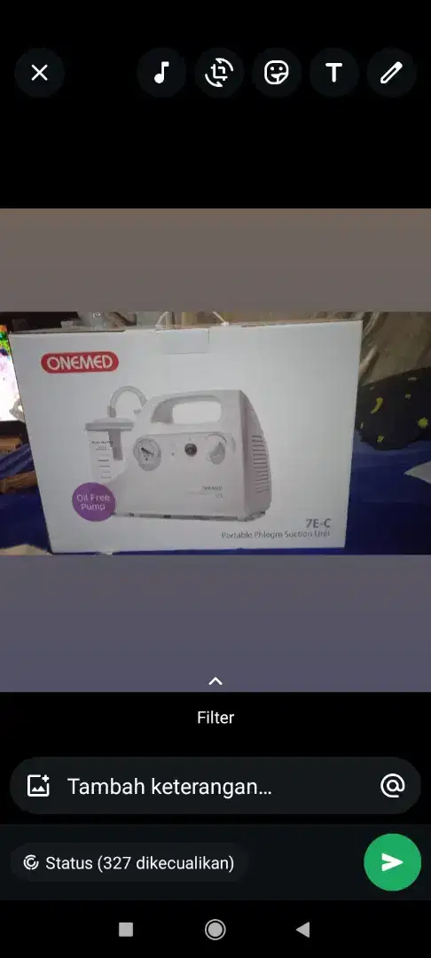 Suction pump dewasa