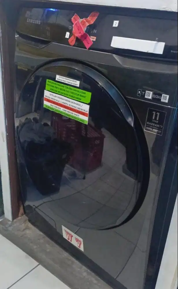 Dijual Mesin cuci Samsung 21 kg dan dryer eks laundry