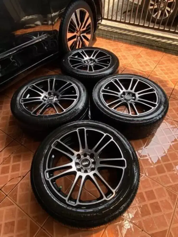 Velg Hsr R17 4x100 dan 4x114 jazz avanza brio jazz xenia livina agya