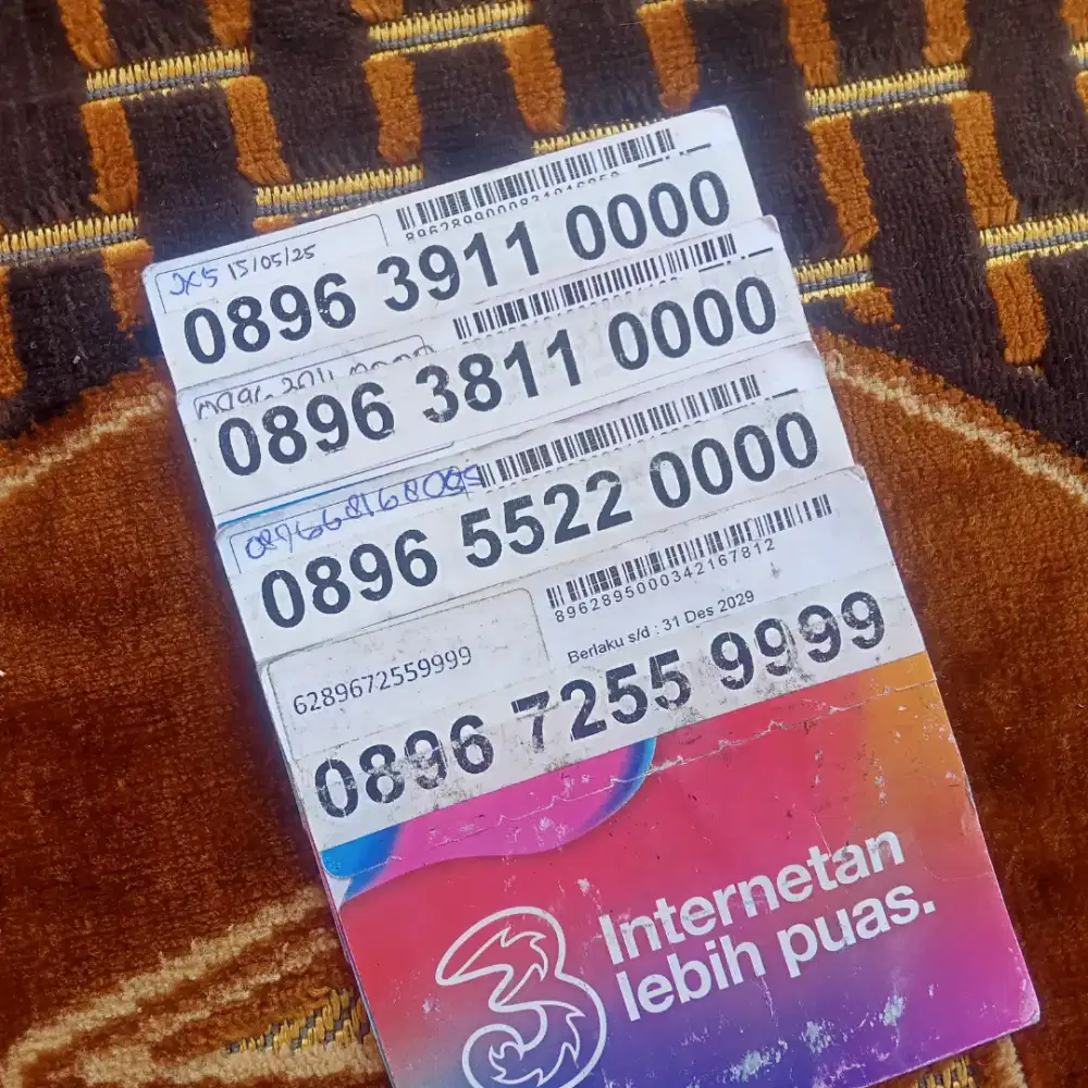 Nomor Cantik tri 3 three