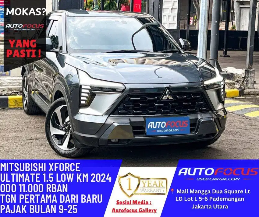 Tdp30JT Mitsubishi Xforce X force X-force Ultimate 1.5 CVT AT Abu Grey