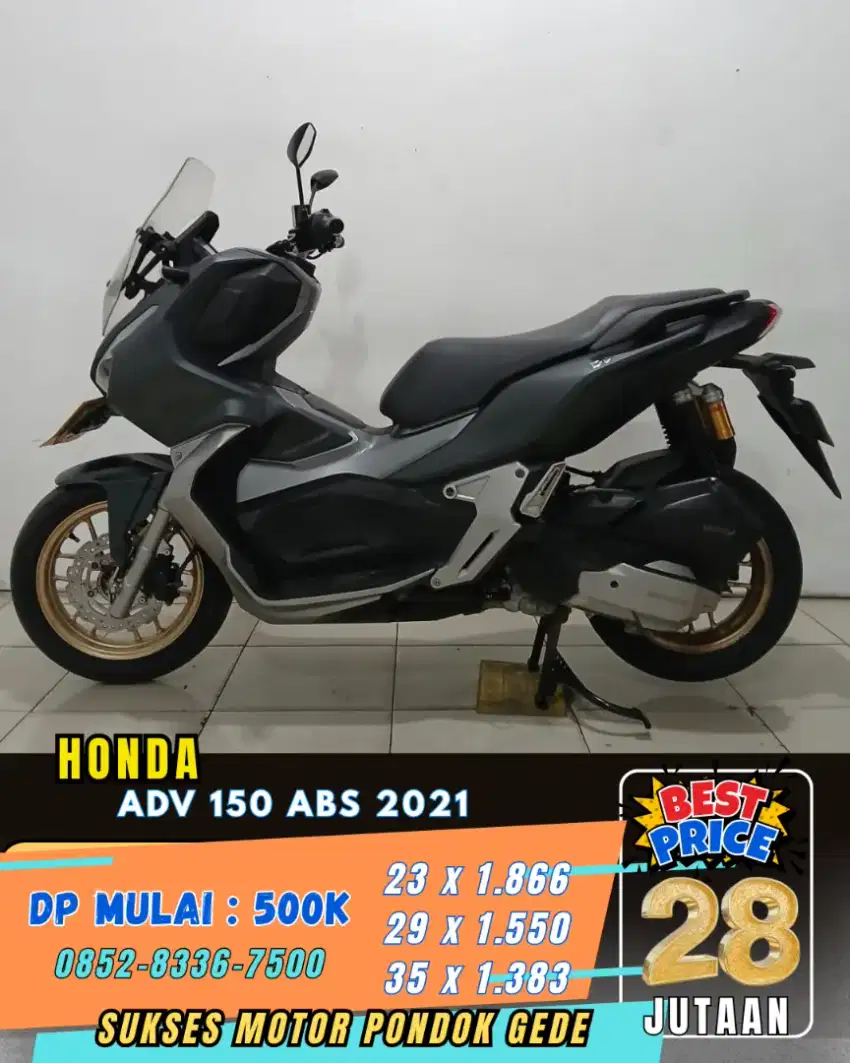 DP 500 RIBU HONDA ADV 150 ABS TAHUN 2021