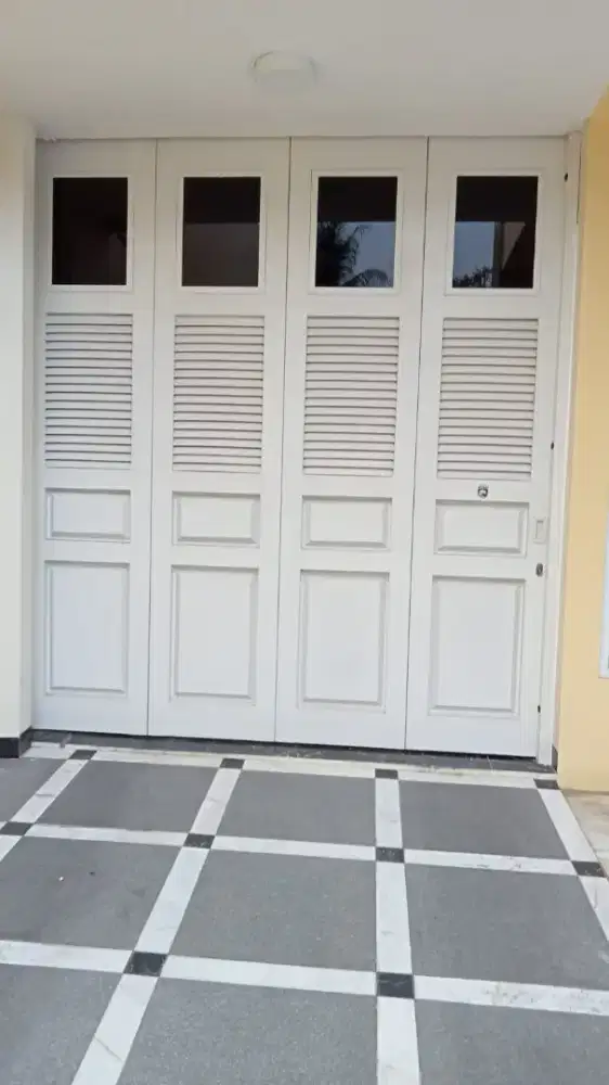 Pintu besi garasi EISEN Cat Oven POWDER COATING