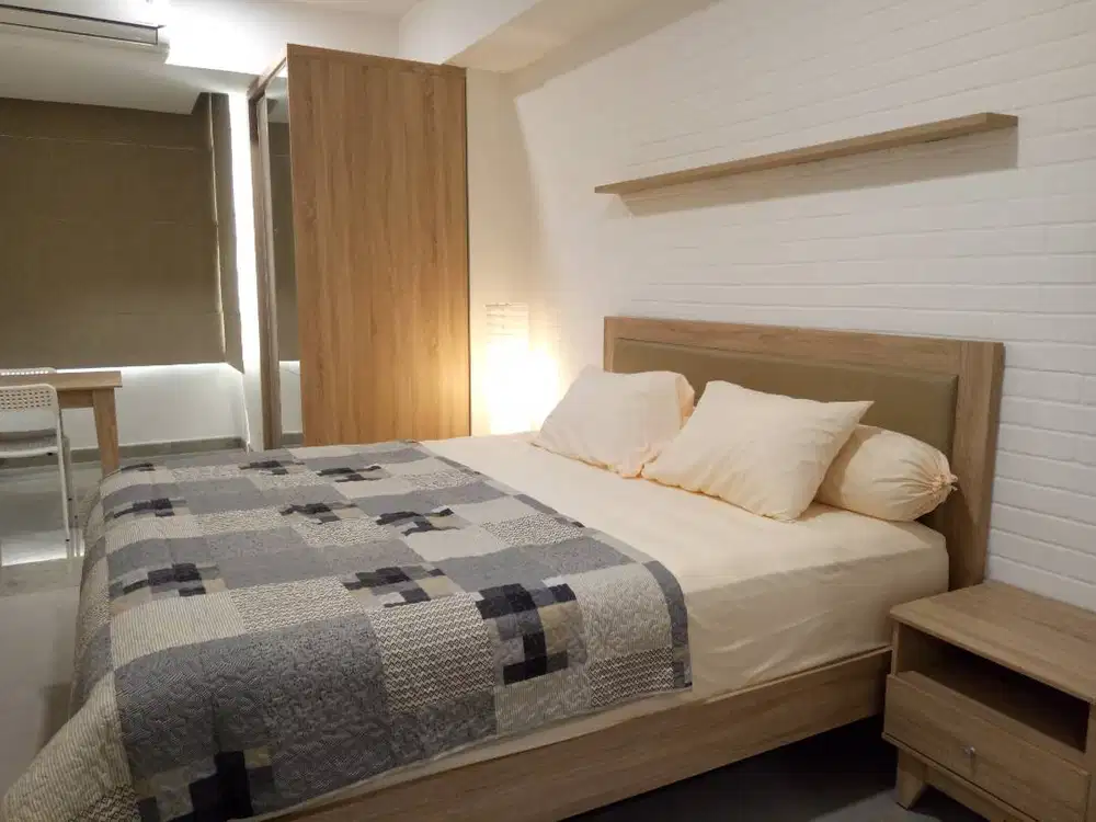 Sewa Apartemen Skandinavia studio Tangcity Tangerang Dekat Bandara KRL