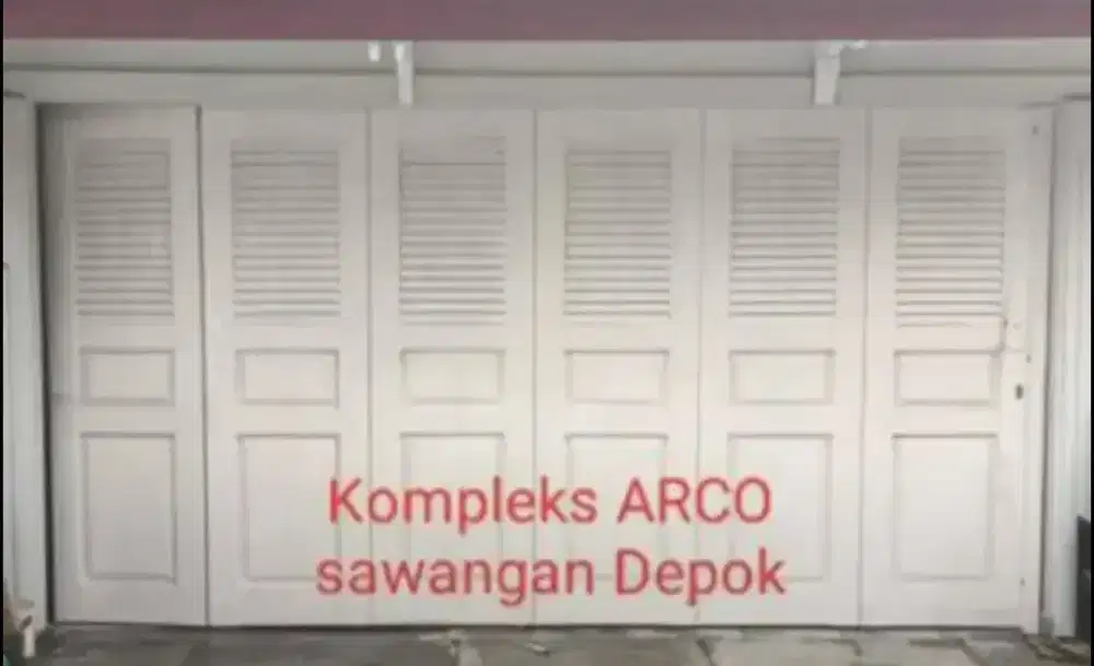 Pintu besi garasi EISEN Cat Oven POWDER COATING