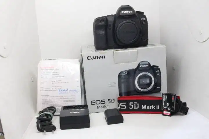 CANON 5D MARK 2 fulset box ex data scrip