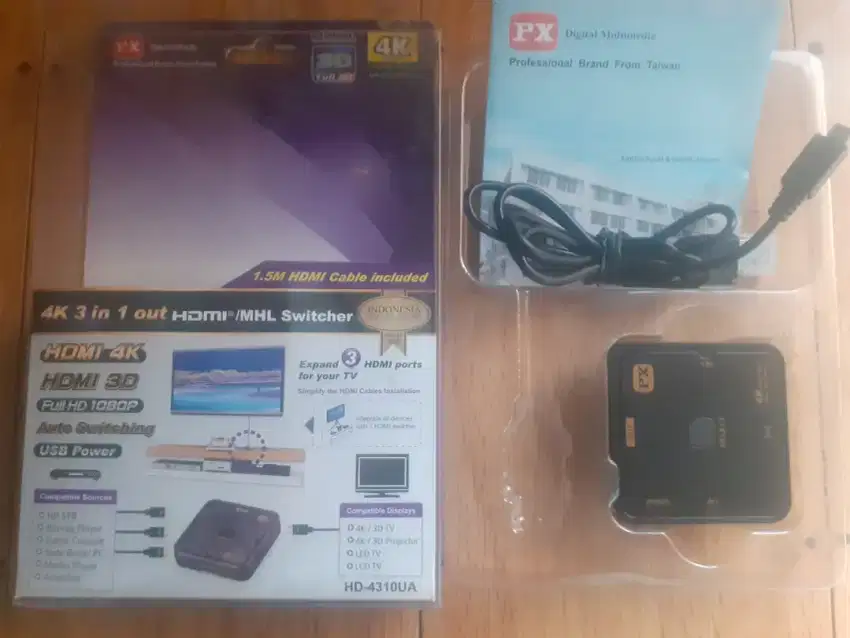 Switcher HDMI 3 in 1 HDMI high resolution