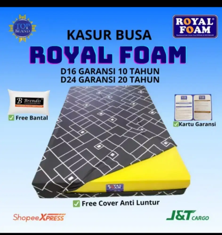 KASUR BUSA ROYAL FOAM ORIGINA