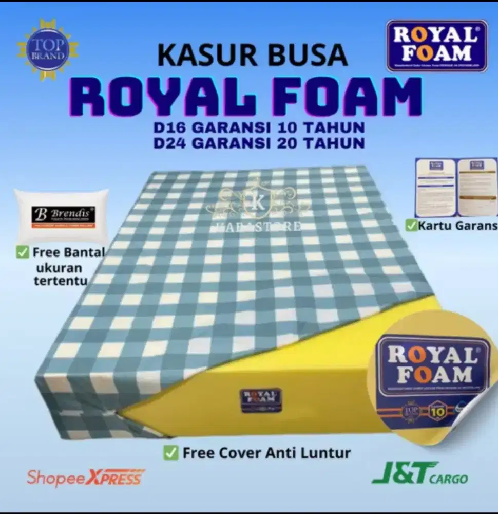 kasur busa royal foam