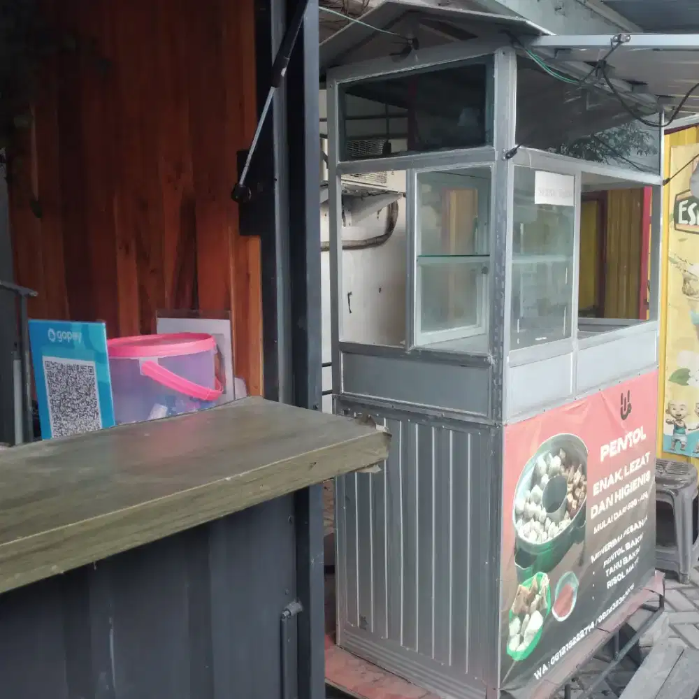 Dijual murah Kontainer/rombong