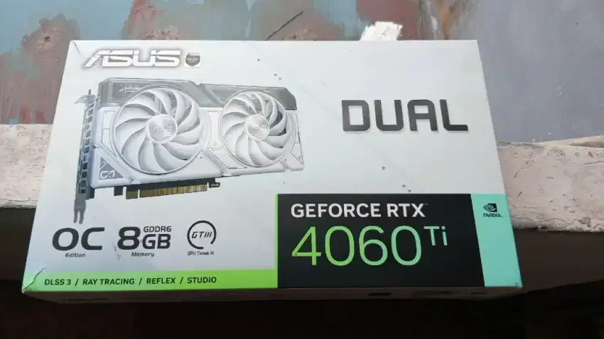 Asus GeForce RTX 4060 Ti 8GB GDDR6 - Dual OC Edition