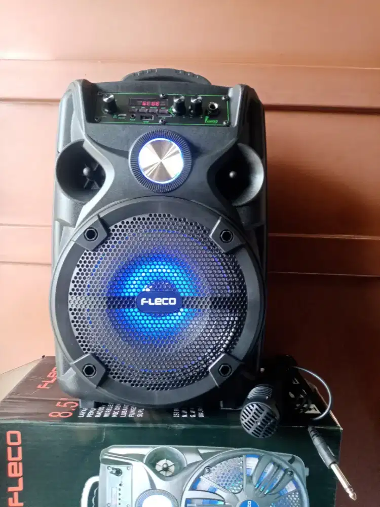 Speaker bluetooth karaoke 8,5 in