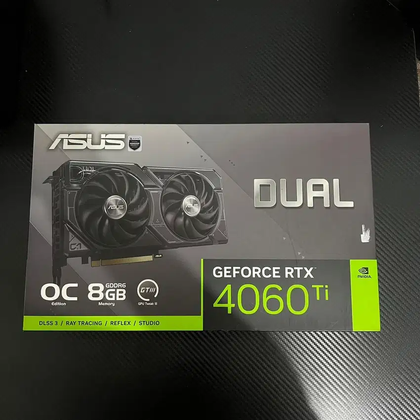 NVIDIA VGA ASUS RTX 4060 ti OC Edition 8 GB GDDR6 GARANSI SISA 1 TAHUN