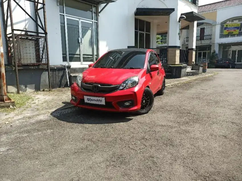 Like New - HONDA BRIO SATYA 1.2 E BENSIN M/T 2017 MERAH