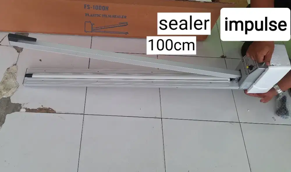 Impulse Sealer Seal Penyegel Plastik 100 cm Wirapax