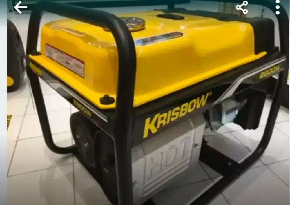 Dijual genset 1500 watt