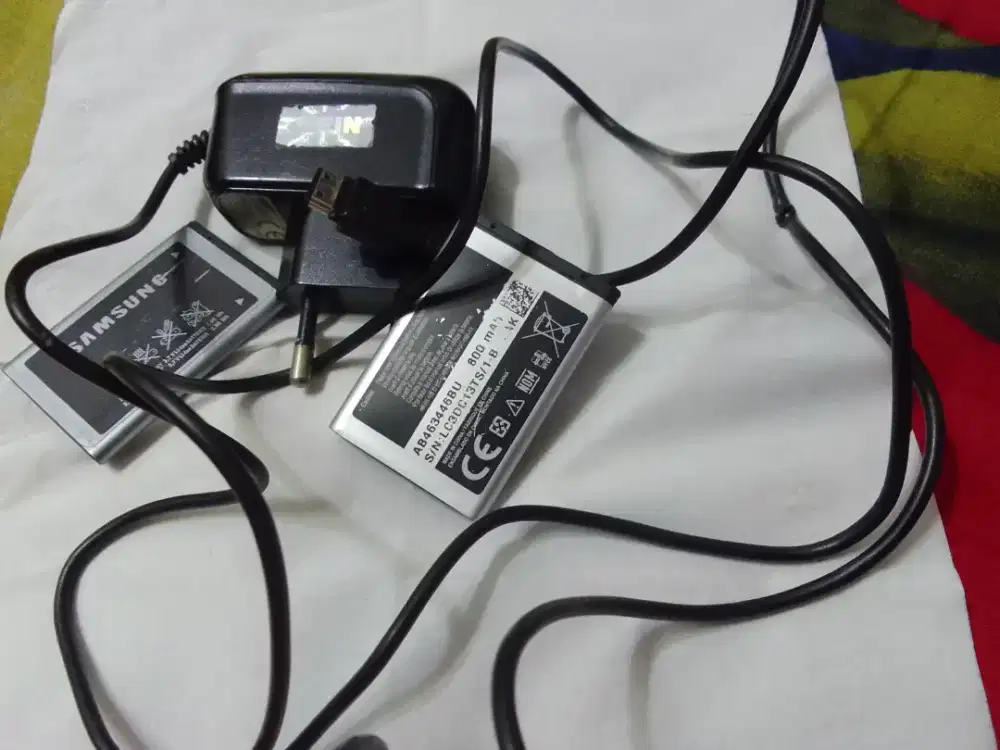 Charger dan batrei Samsung