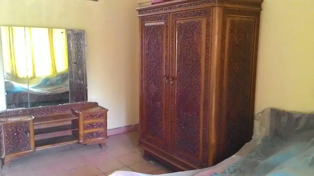 Meja Rias Full Ukiran kayu jati