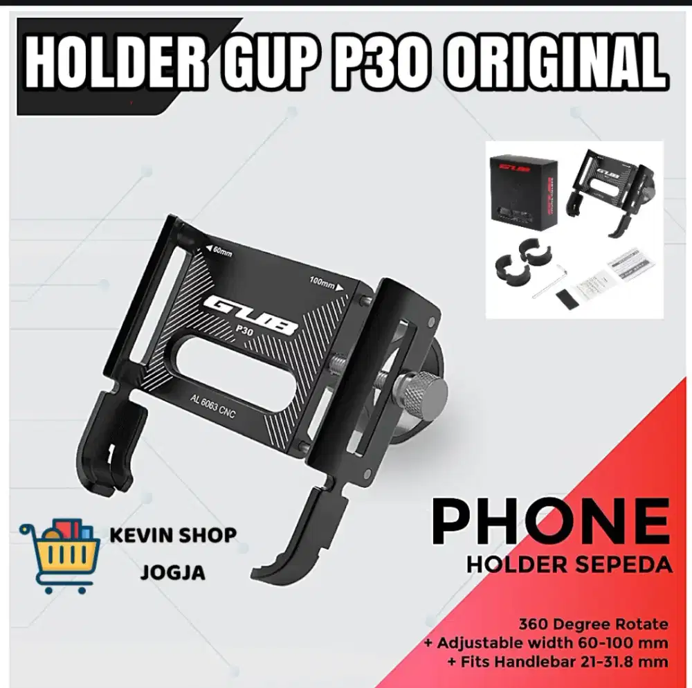 holder sepeda motor gub p30 original