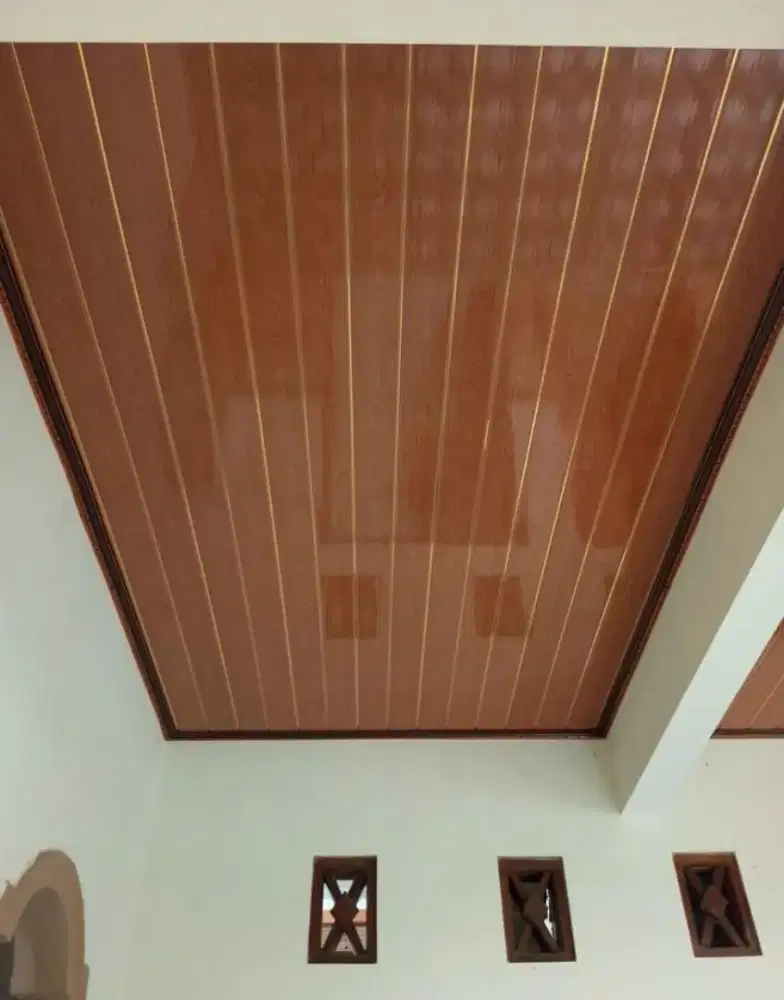 Plafon pvc terpasang murah