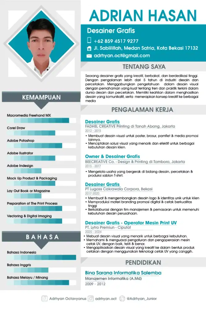 Cari Kerja Design Grafis / Operator Print UV