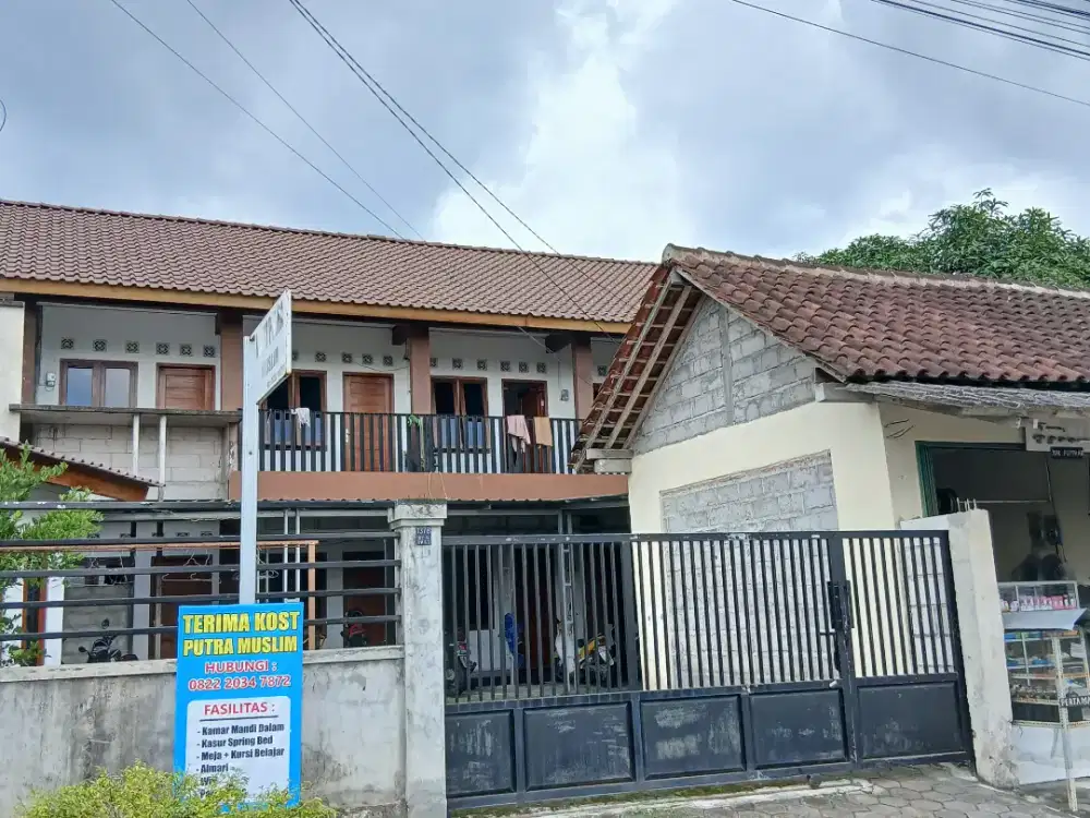 Kost Putra Muslim, Jl. Kaliurang km 10,9/Jl.Bias, Sleman, Yogyakarta