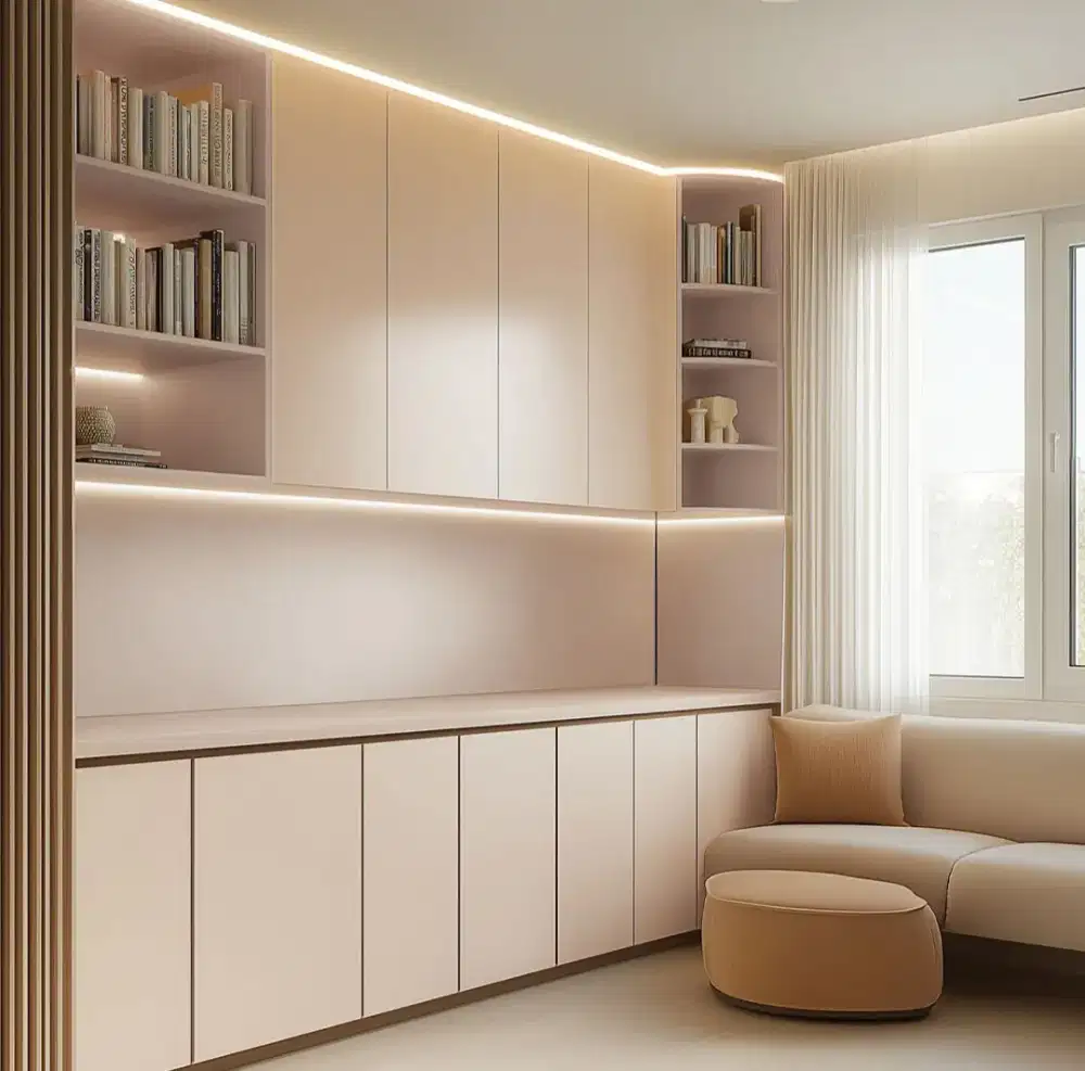 Rak lemari Walking kloset custom