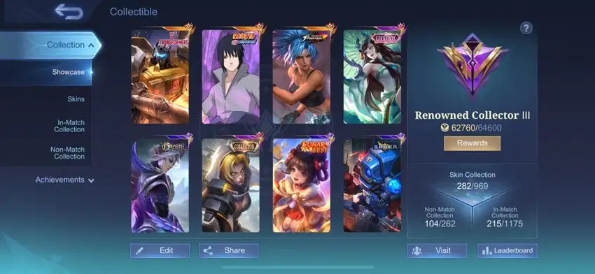 Jual ID Akun Mobile Legend User Pribadi